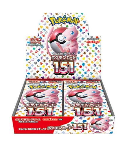 Pokemon 151 Japanese Booster Box