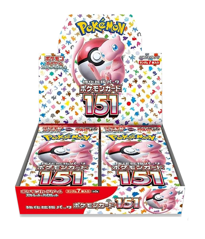 Pokemon Scarlet & Violet 151 Japanese Booster Box