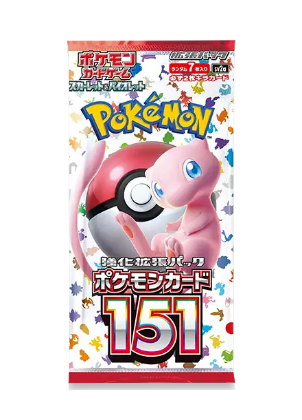 Pokemon Scarlet & Violet Japanese 151 Booster Pack