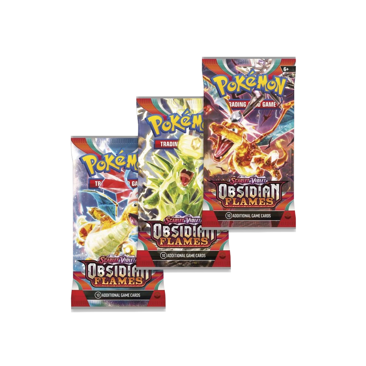 Pokemon Obsidian Flames 3 Pack Display - Houndstone - Image 2