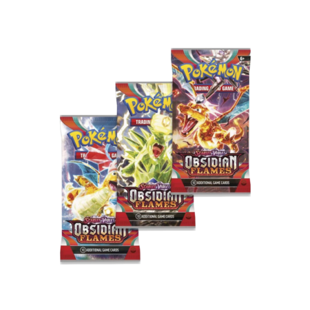 Pokemon Obsidian Flames Eevee 3 Pack Display - Image 2
