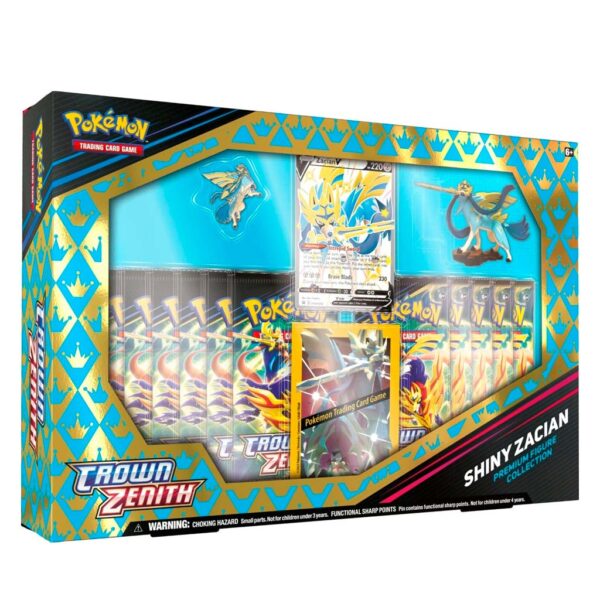 Pokemon Sword & Shield 12.5 Crown Zenith Premium Figure Collection - Shiny Zacian