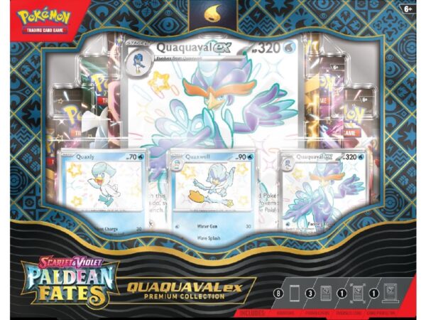Pokemon Scarlet & Violet Paldean Fates Premium Collection - Quaquaval