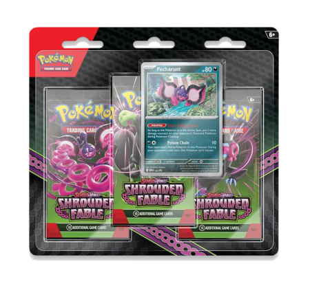 Pokemon Shrouded Fable 3 Pack Blister