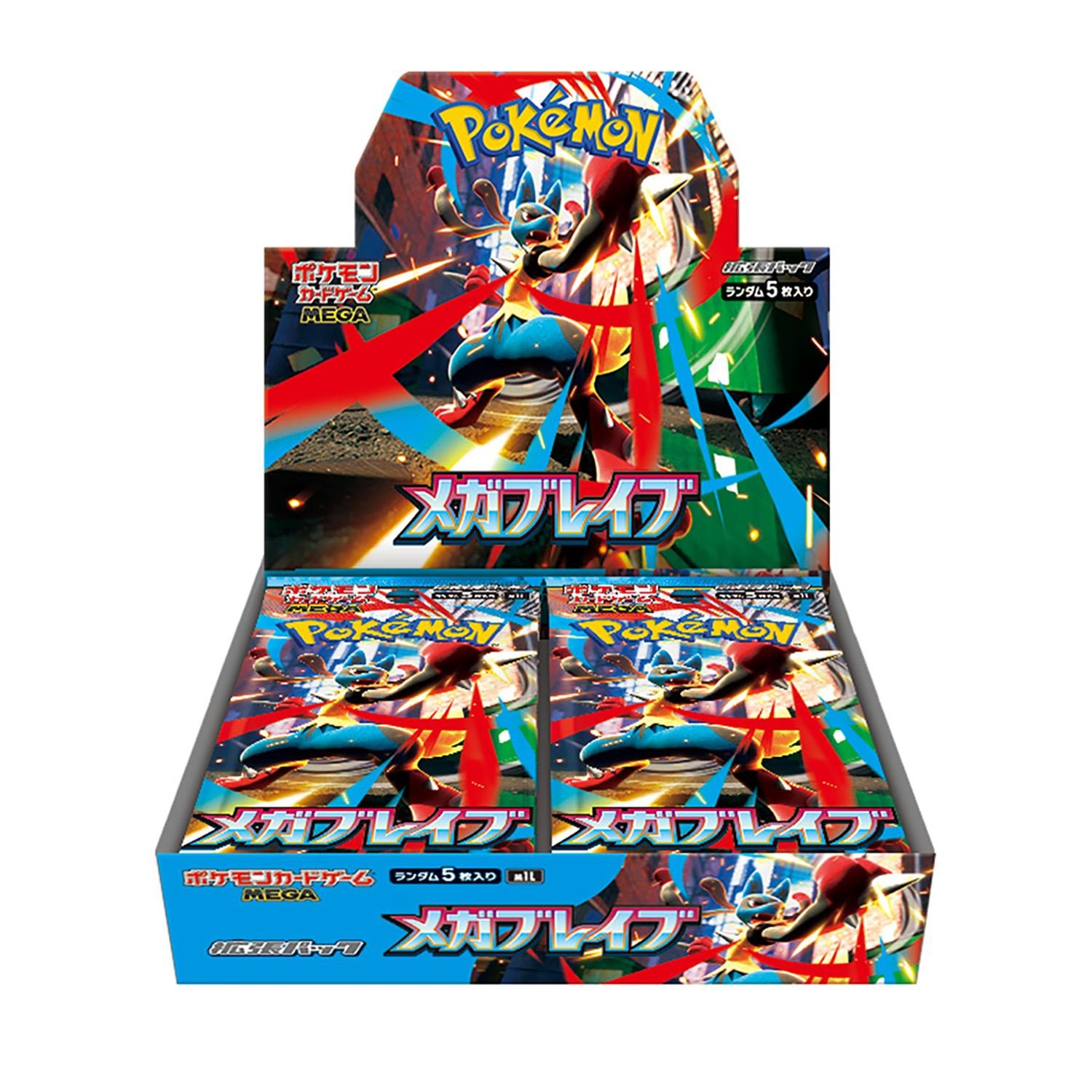 pokemon mega brave japanese booster box