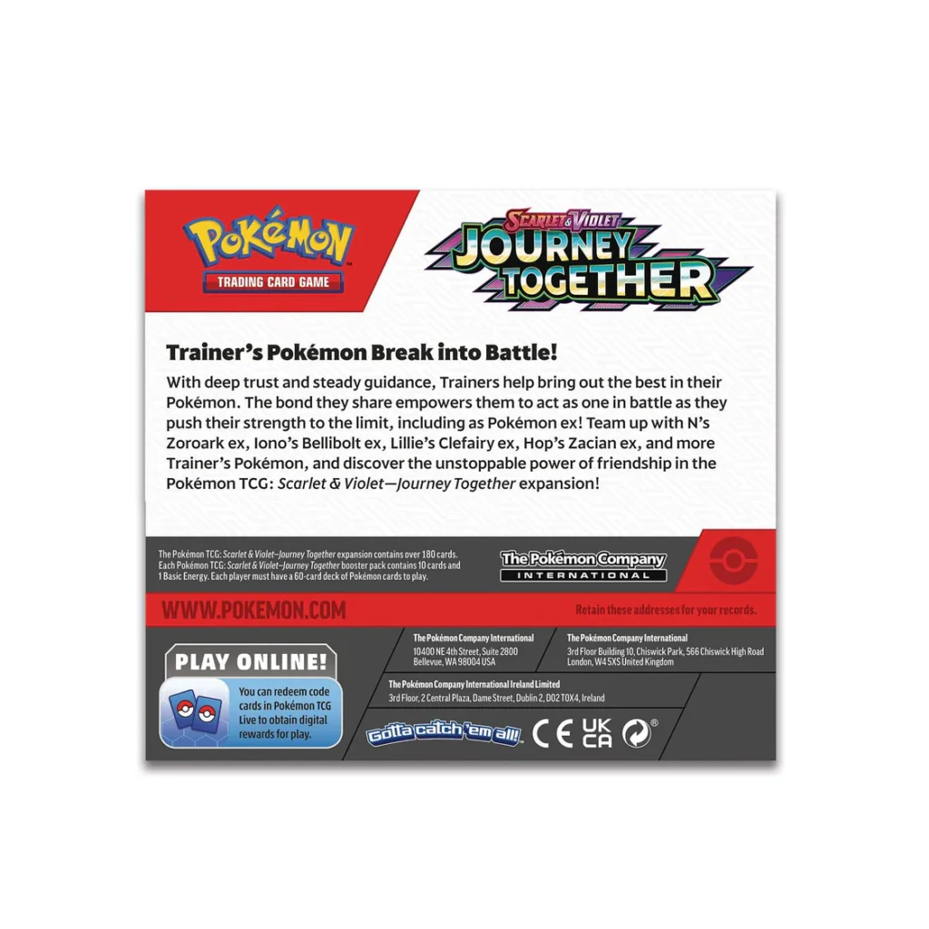 Pokemon Journey Together Booster Box