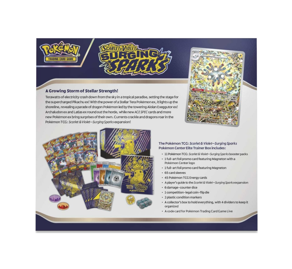 Pokemon Surging Sparks Elite Trainer Box