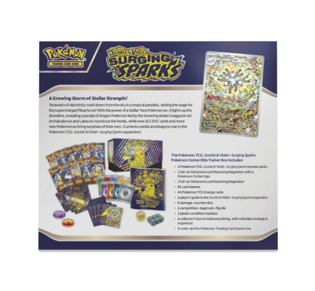 Pokemon Surging Sparks Elite Trainer Box - Image 2