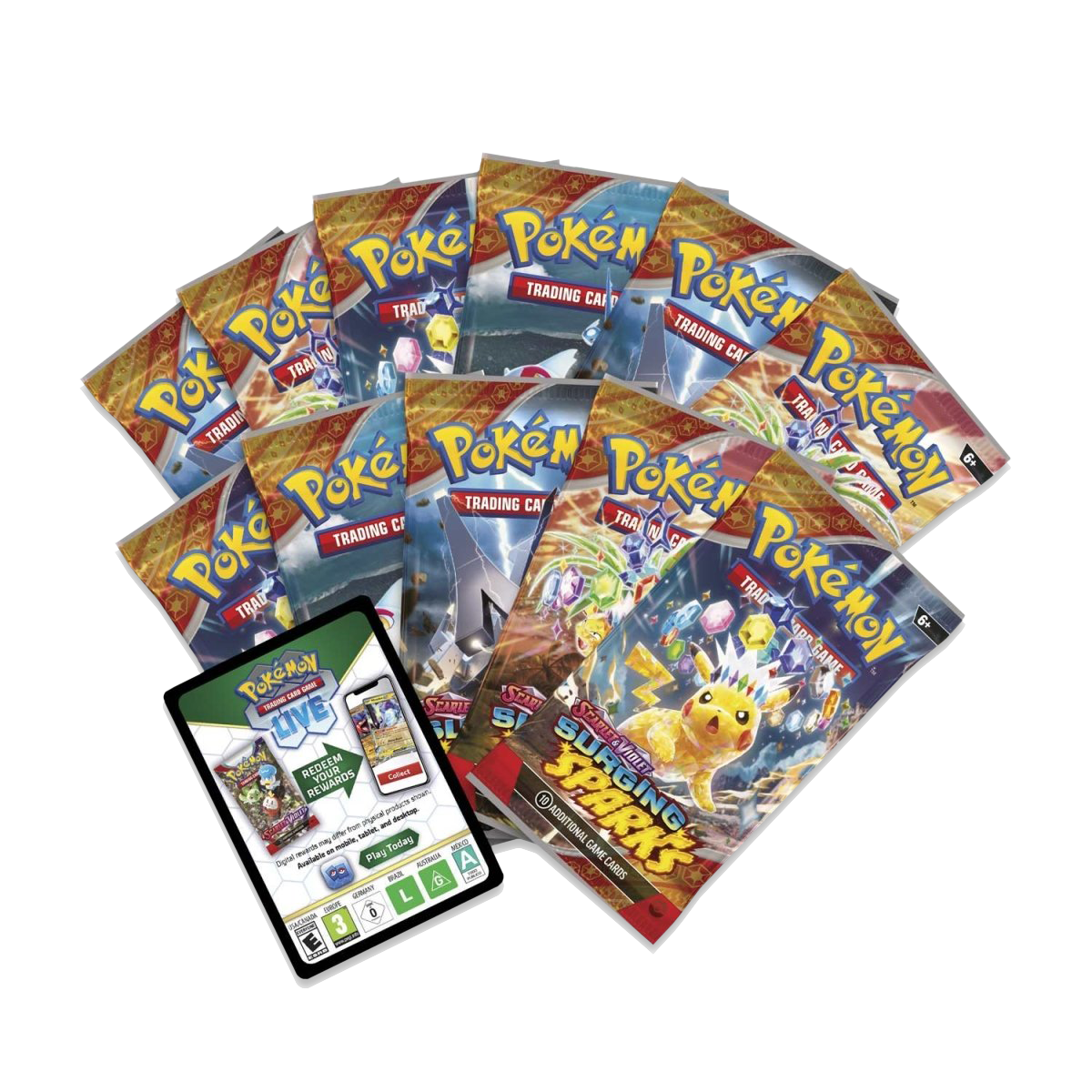 Pokemon Surging Sparks Elite Trainer Box - Image 4