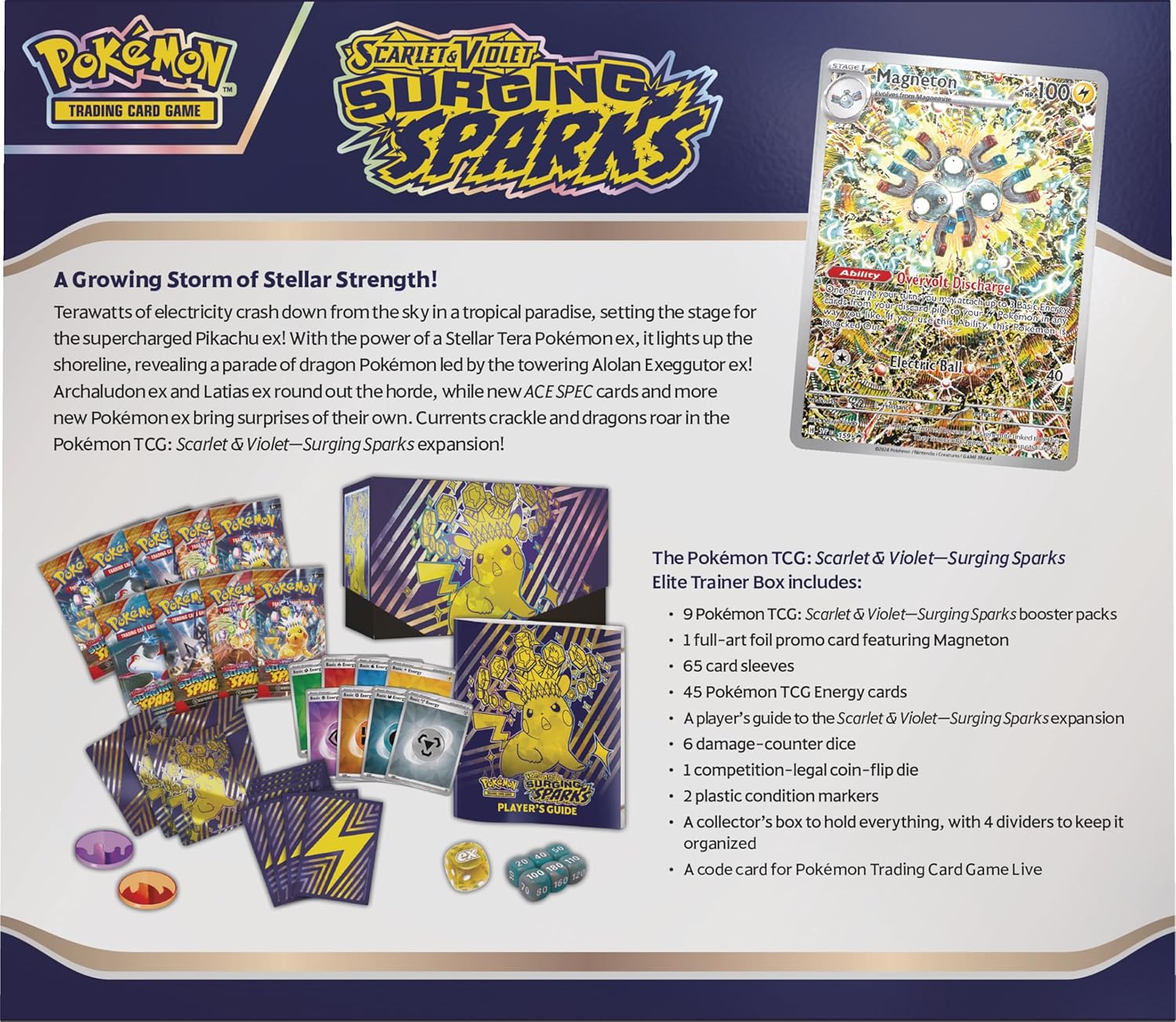 Pokemon Surging Sparks Elite Trainer Box - Image 2