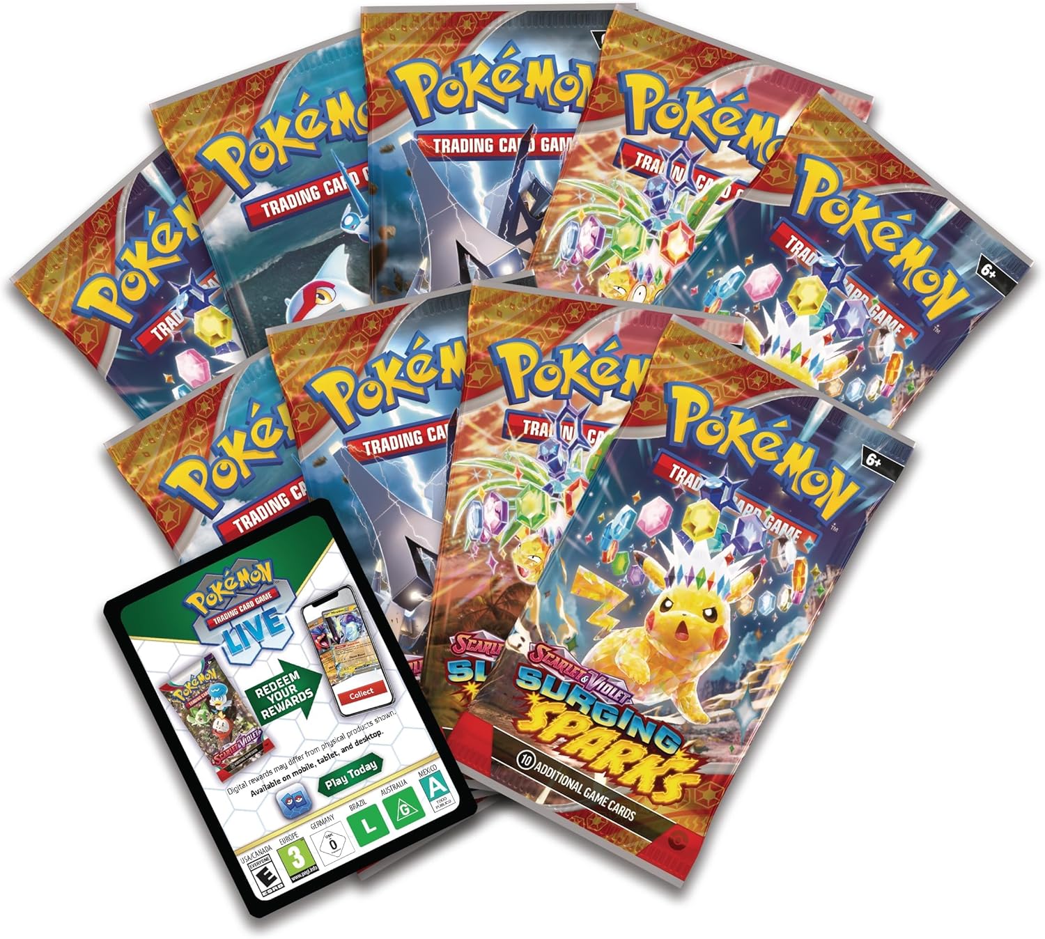 Pokemon Surging Sparks Elite Trainer Box - Image 4