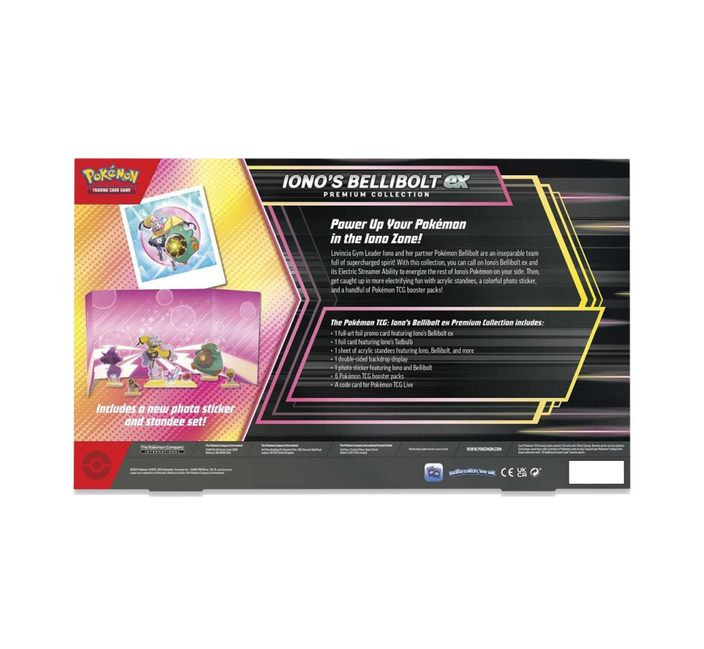 Pokemon Ionos Bellibolt ex Premium Collection