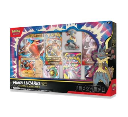 Pokemon Mega Lucario ex Figure Collection - Image 3