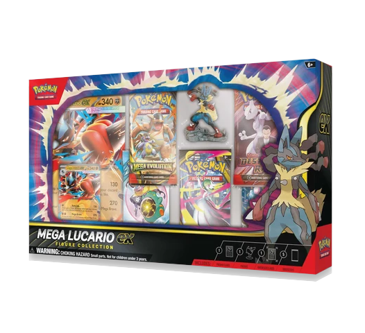 Pokemon Mega Lucario ex Figure Collection