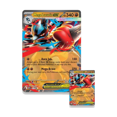 Pokemon Mega Lucario ex Figure Collection