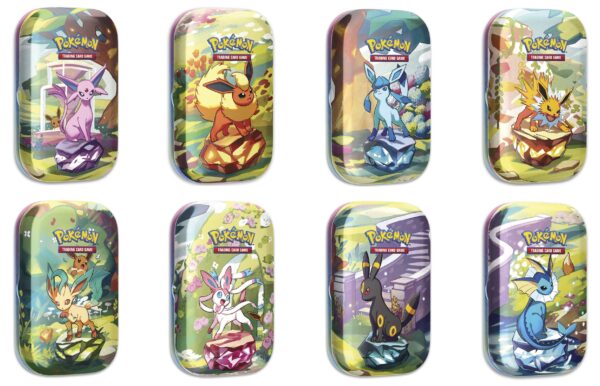 Pokemon Prismatic Evolutions Mini Tins