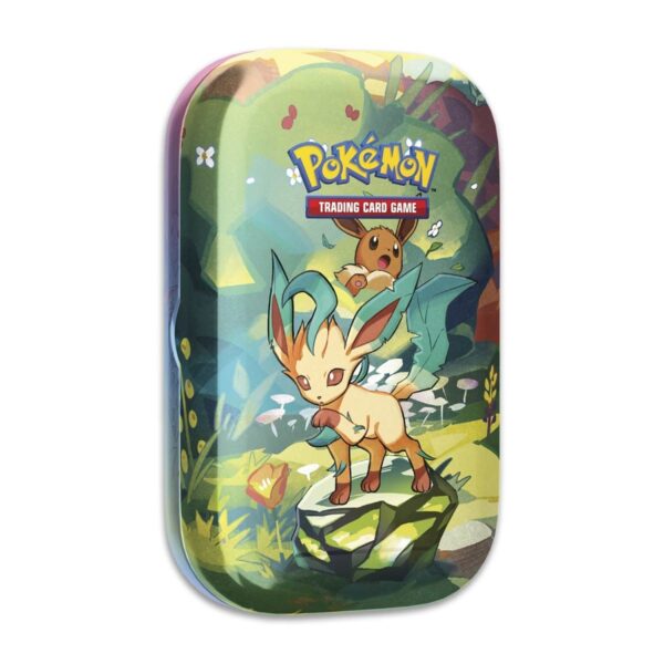 Leafeon Prismatic Evolutions Mini TIn