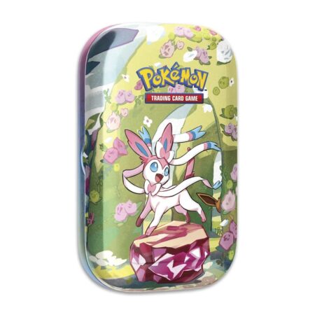 Sylveon Prismatic Evolutions Mini TIn