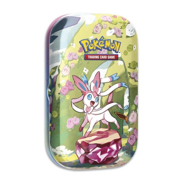Sylveon Prismatic Evolutions Mini TIn