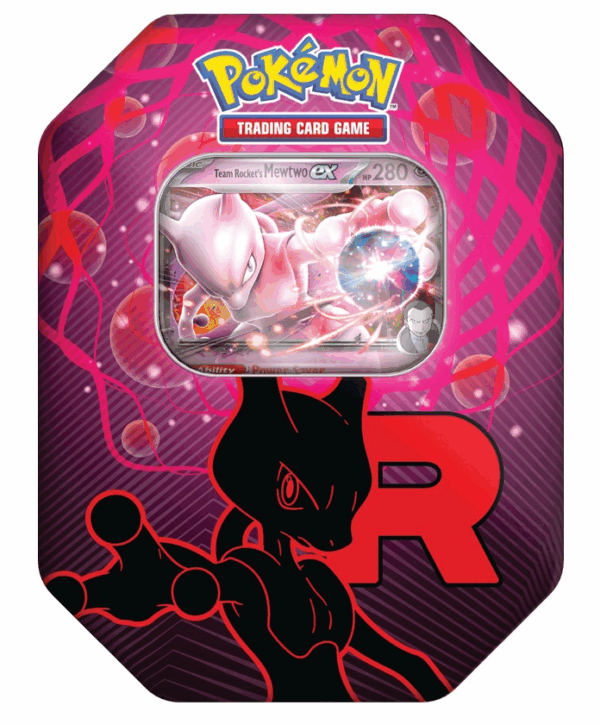 Mewtwo Team Rocket Tin