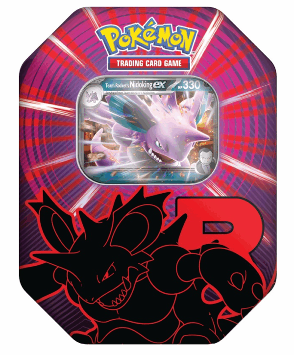 Nidoking Team Rocket Tin