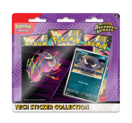 Pokemon Mega Evolution Ascended Heroes Tech Sticker Collection - Image 4