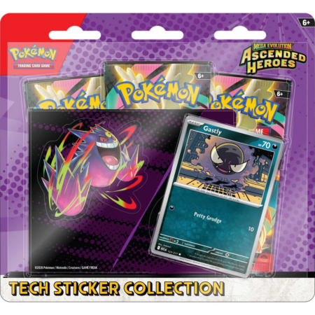 Pokemon Mega Evolutions Ascended Heroes Tech Sticker Collection