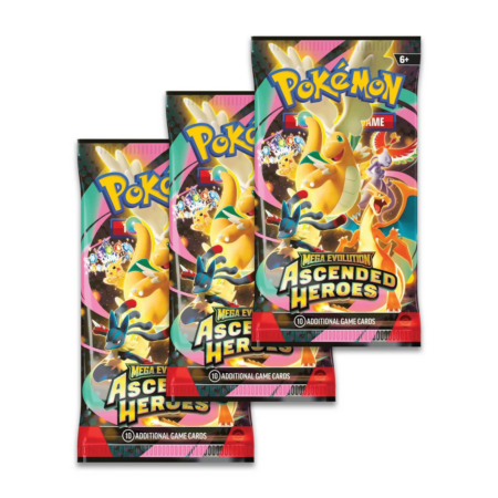 Pokemon Mega Evolutions Ascended Heroes Tech Sticker Collection