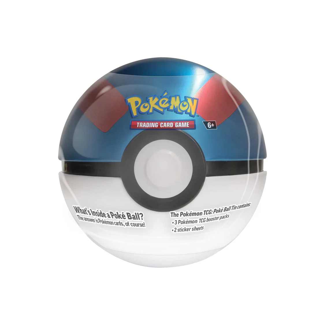 Pokemon Great Ball Poke Ball Tin 2025