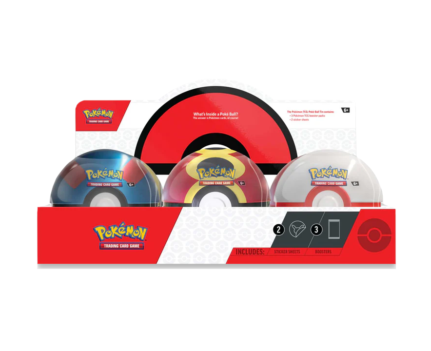 Pokemon TCG Poke Ball Tin (2025)
