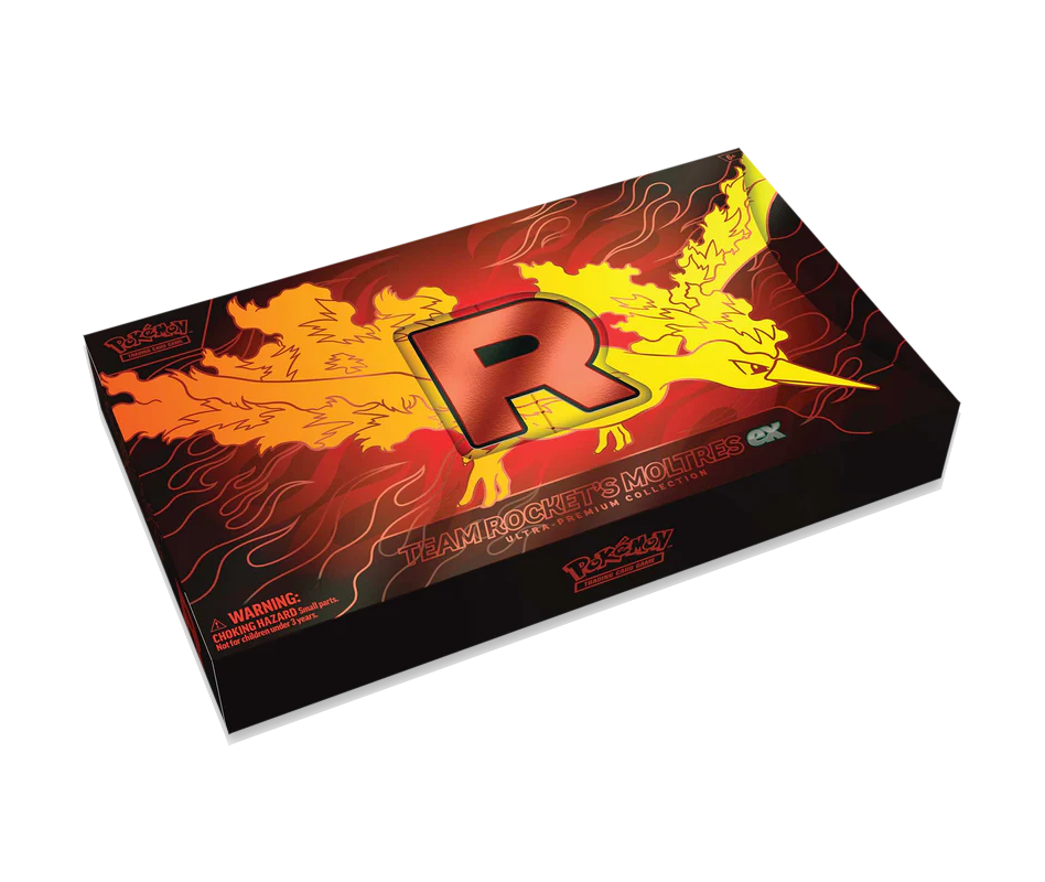 Pokemon Team Rocket's Moltres ex Ultra-Premium Collection