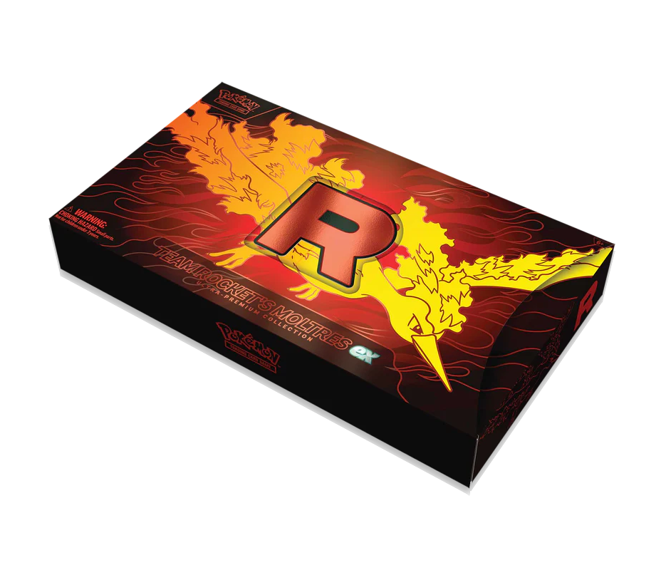 Pokemon Team Rocket's Moltres ex Ultra-Premium Collection