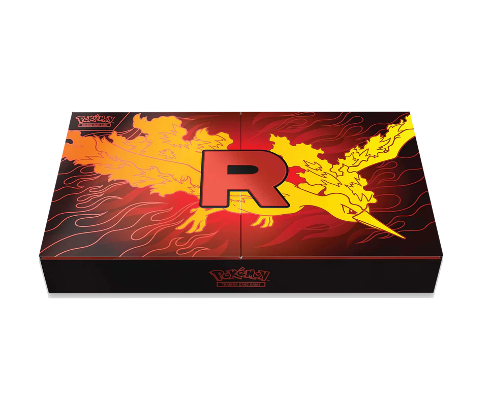 Team Rocket's Moltres ex Ultra Premium Collection