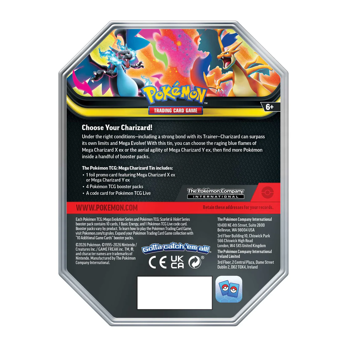 Pokemon Mega Charizard EX Tins - Image 5