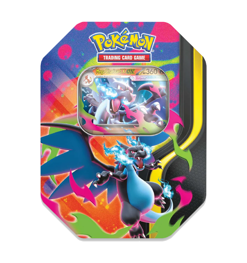 Pokemon Mega Charizard EX Tins