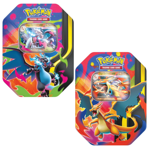 Pokemon Mega Evolutions Mega Charizard Ex Tins