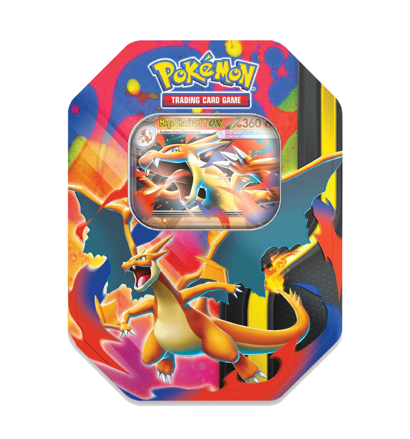 Pokemon Mega Charizard EX Tins