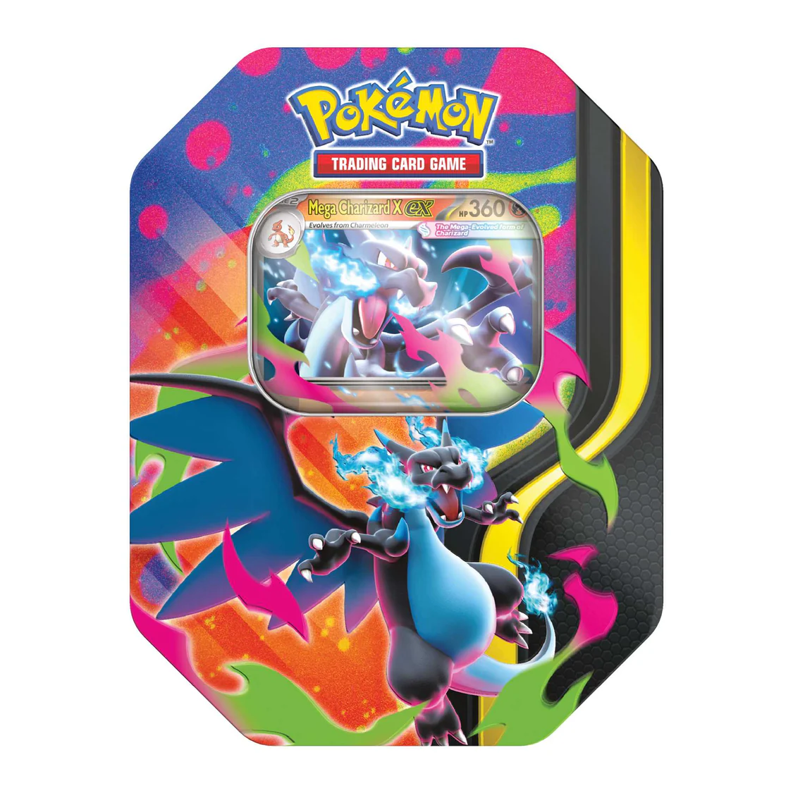  Mega Charizard EX tin