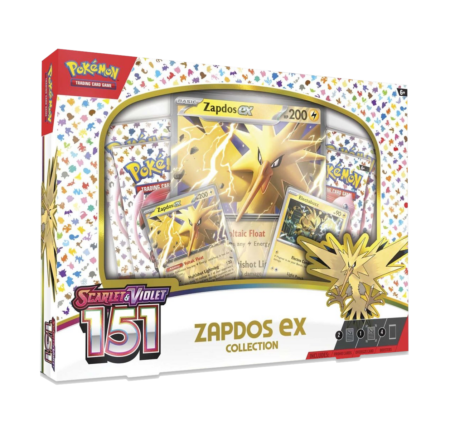 Pokemon Scarlet & Violet 151 Zapdos EX Collection