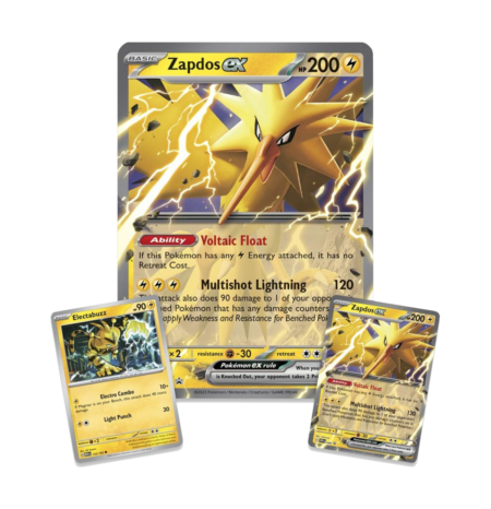 Pokemon Scarlet & Violet 151 Zapdos EX Collection - Image 2