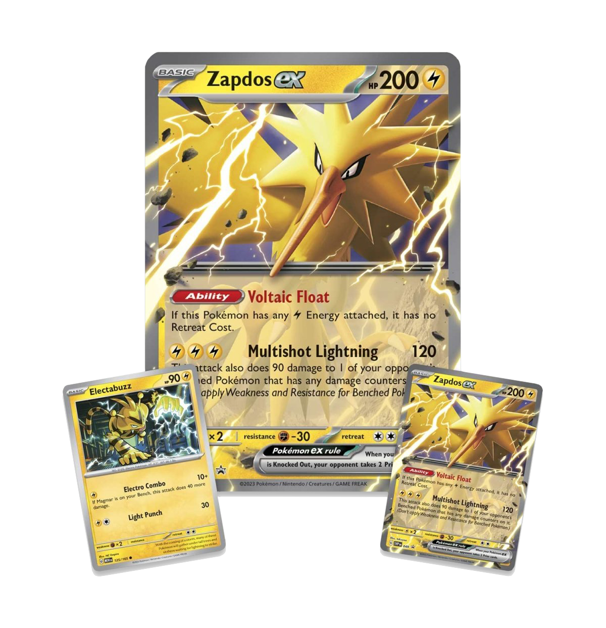 Pokemon Scarlet & Violet 151 Zapdos EX Collection - Image 2
