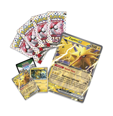 Pokemon Scarlet & Violet 151 Zapdos EX Collection - Image 4