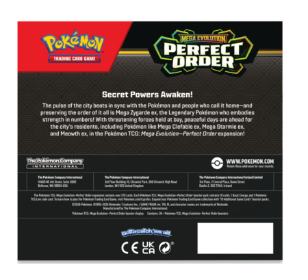 Pokemon Mega Evolution Perfect Order Booster Box - Image 2