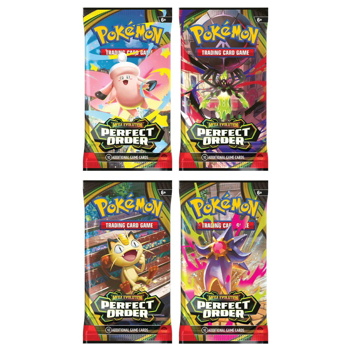 Mega Evolution Perfect Order Booster packs