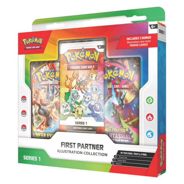 Pokemon First Partner Illustration Collection - Series 1