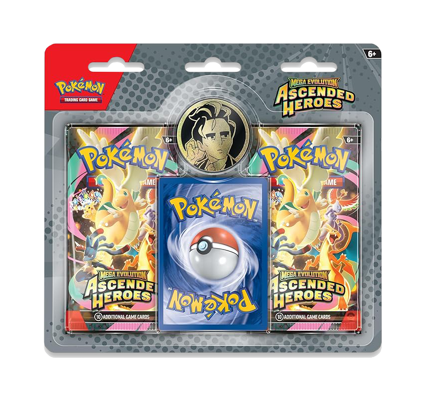Pokemon Mega Evolution Ascended Heroes 2 Pack Blister