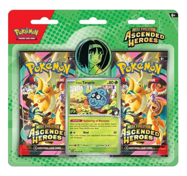 Ascended heroes 2 pack blister - Erikas Tangela