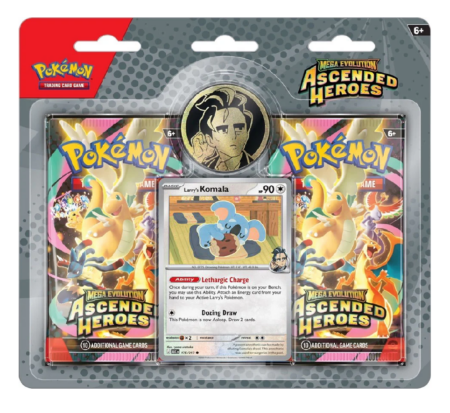 Ascended heroes 2 pack blister - Larrys Komala