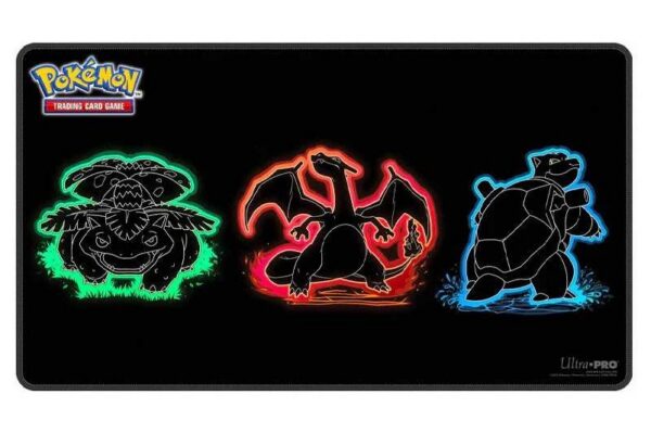Pokemon Neon Kanto Foil Playmat