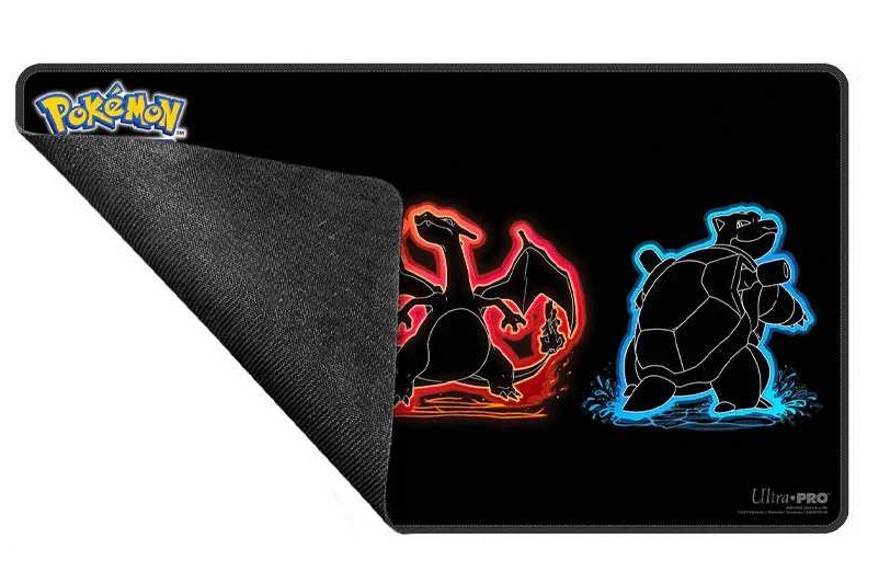 Pokemon Neon Kanto Foil Playmat